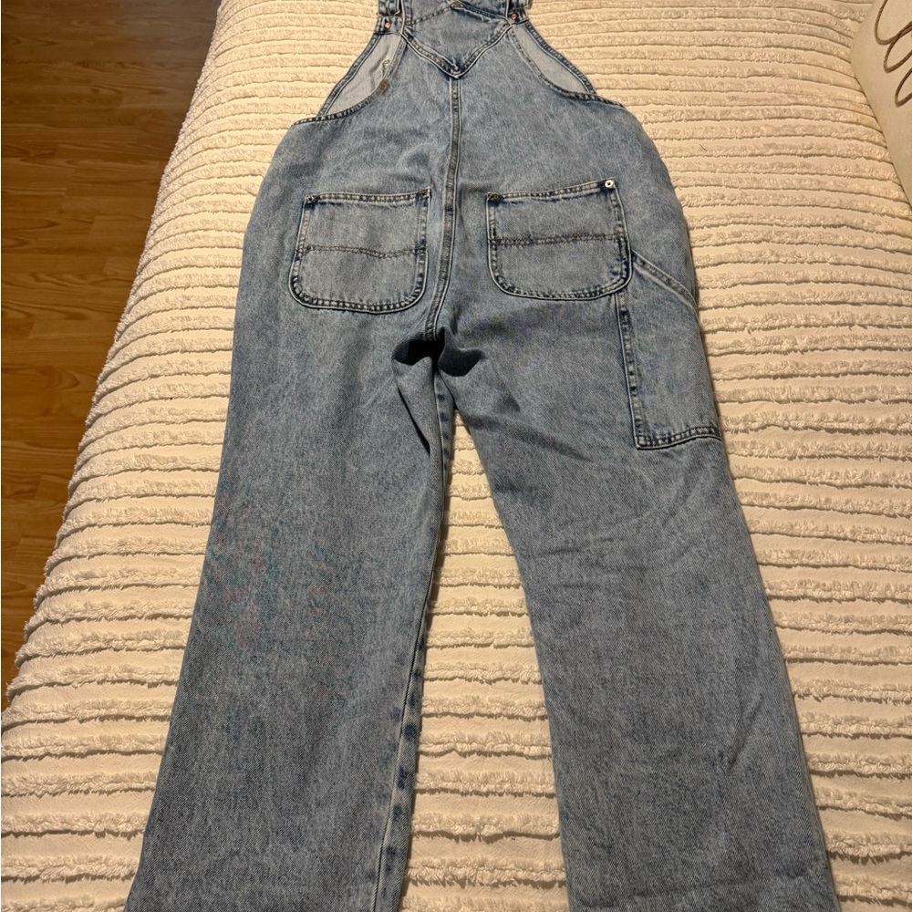 Blue Denim Overalls - Picture 2 of 7
